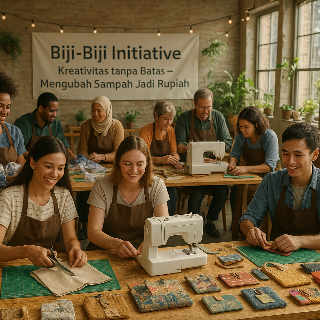 Biji-Biji Initiative: Kreativitas tanpa Batas Mengubah Sampah Jadi Rupiah