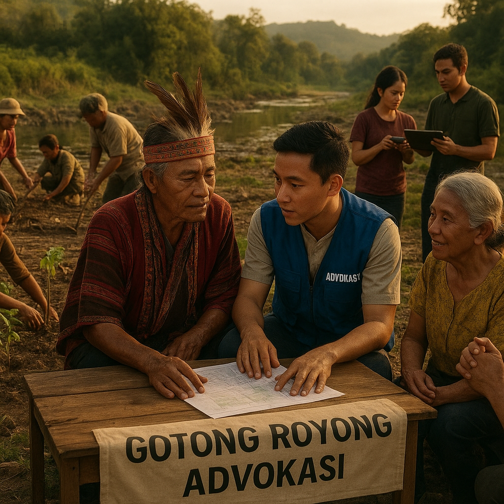 Gotong Royong Advokasi: Dampingi Masyarakat Terdampak Kerusakan Lingkungan