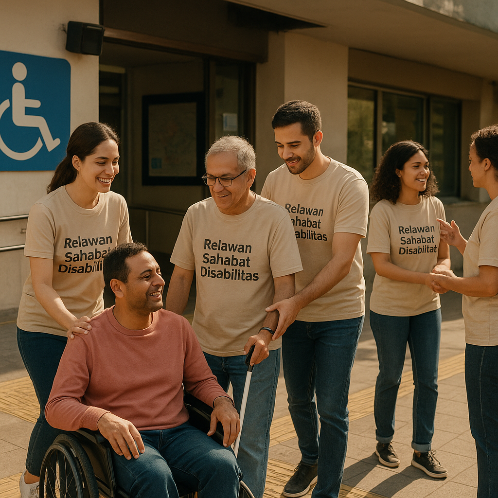 Disabilitas Kesulitan Akses Layanan Publik? Jadi Relawan Pendamping dan Advokat Aksesibilitas