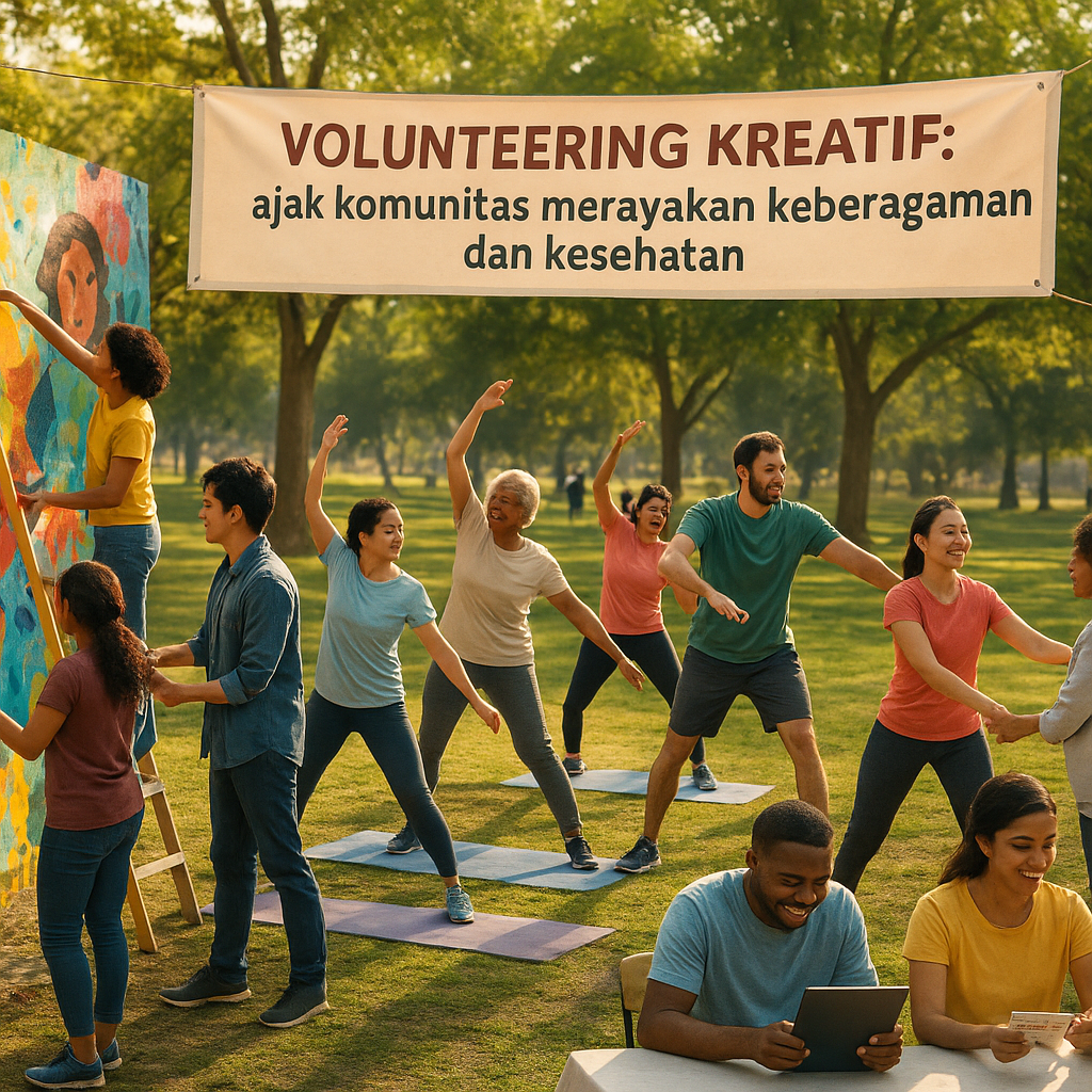 Volunteering Kreatif: Ajak Komunitas Merayakan Keberagaman dan Kesehatan