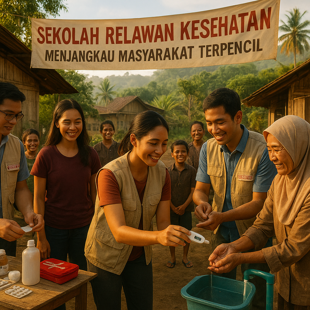 Sekolah Relawan Kesehatan: Menjangkau Masyarakat Terpencil