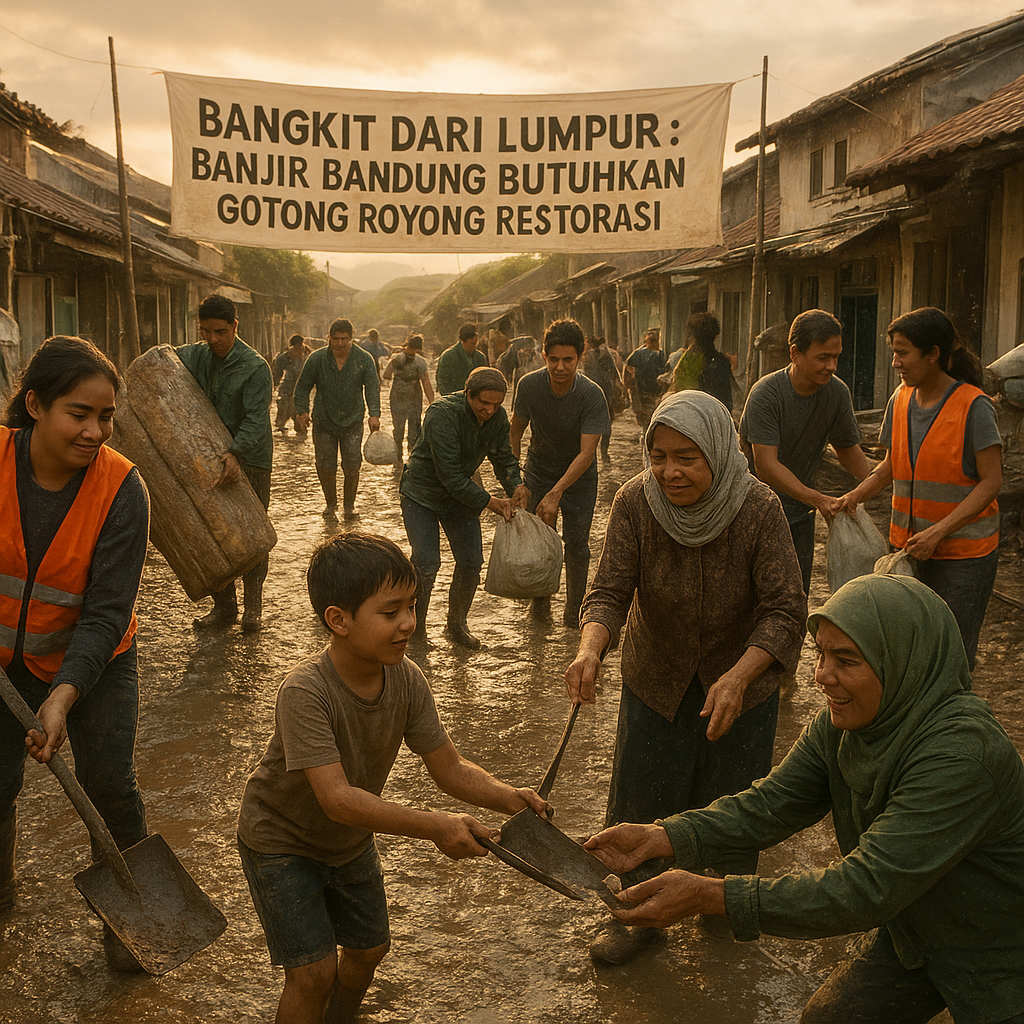 Bangkit dari Lumpur: Banjir Bandung Butuhkan Gotong Royong Restorasi