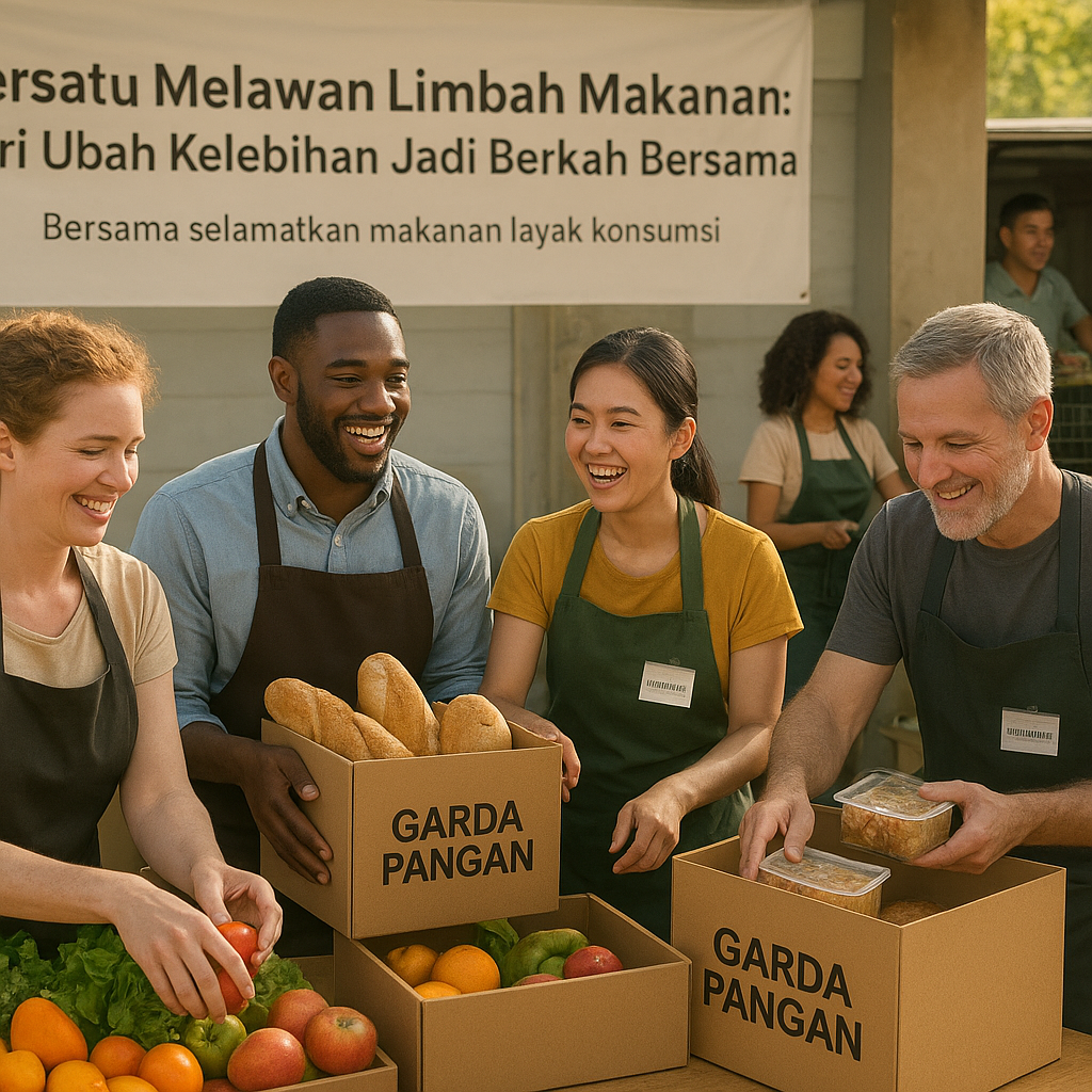 Bersatu Melawan Limbah Makanan: Mari Ubah Kelebihan Jadi Berkah Bersama