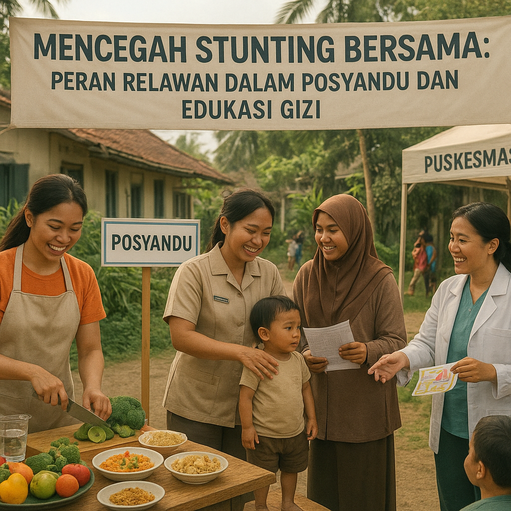 Mencegah Stunting Bersama: Peran Relawan dalam Posyandu dan Edukasi Gizi