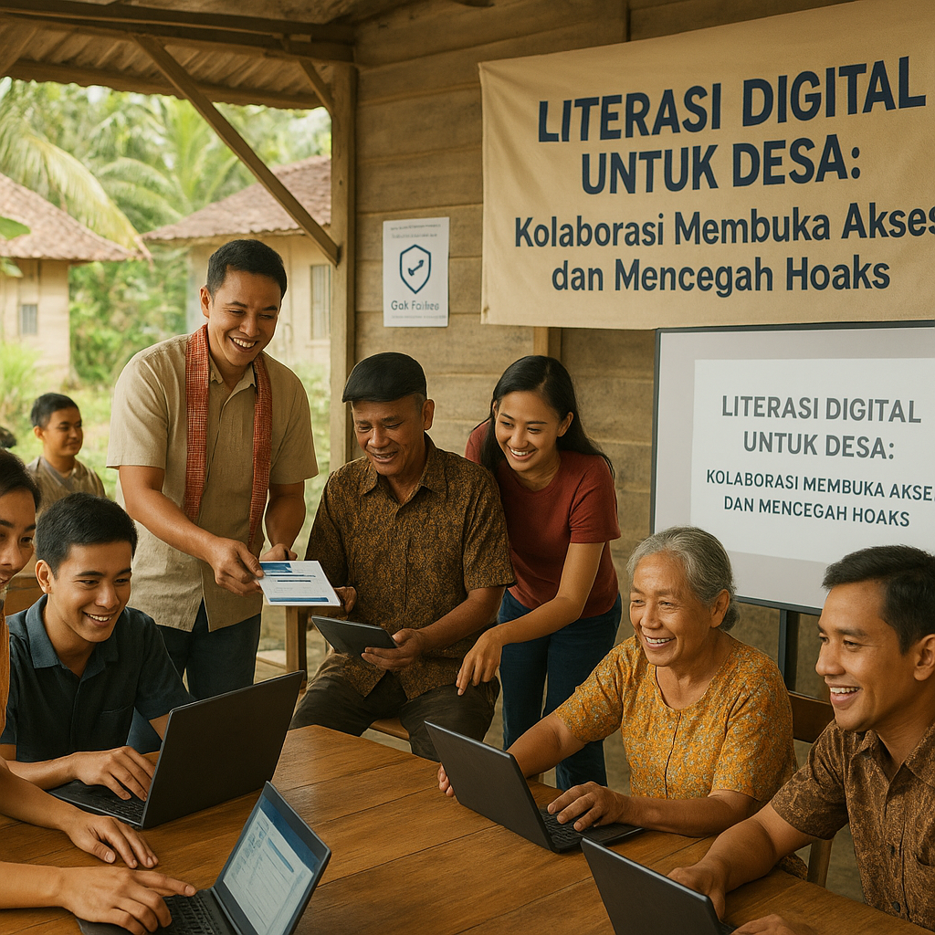 Literasi Digital untuk Desa: Kolaborasi Membuka Akses dan Mencegah Hoaks