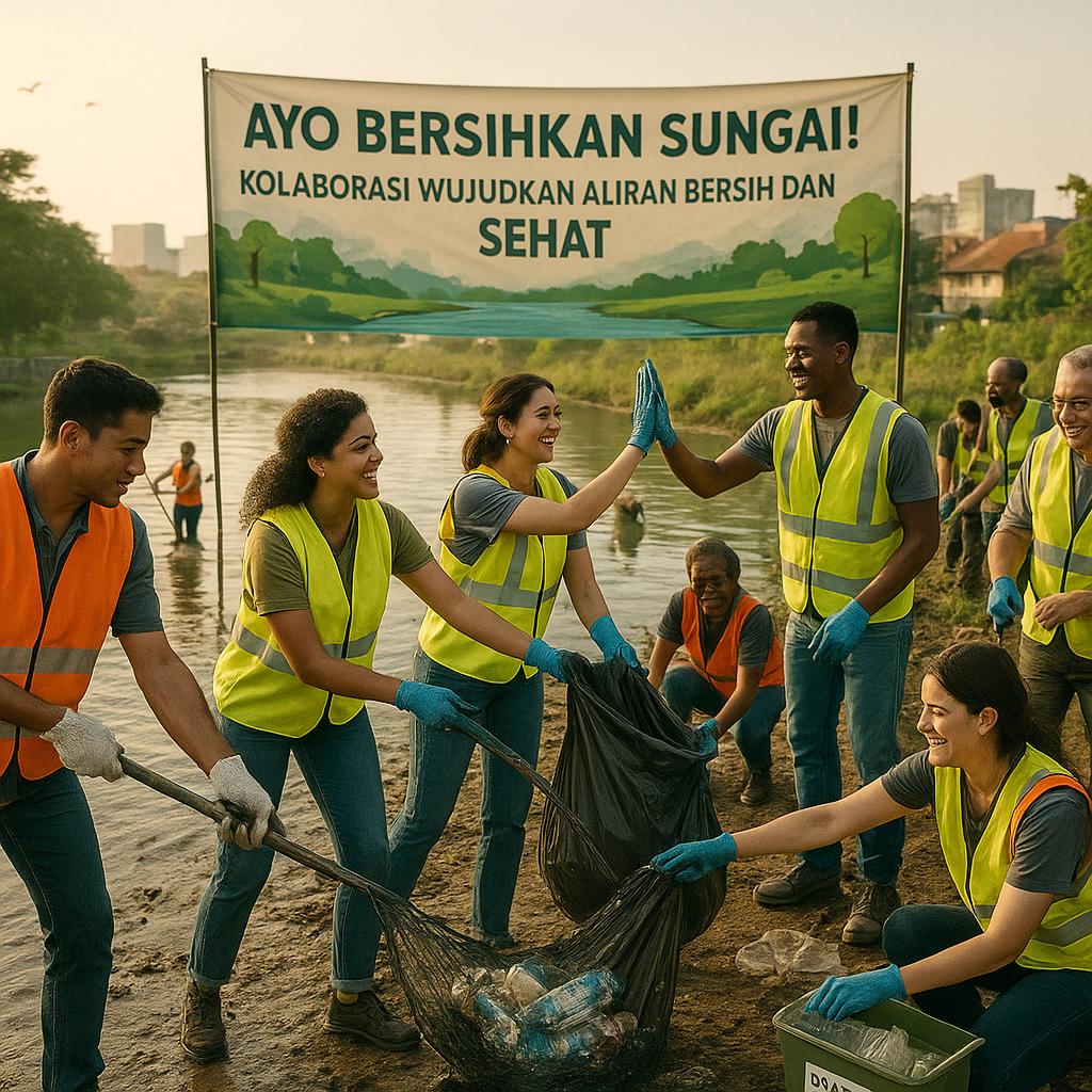 Ayo Bersihkan Sungai! Kolaborasi Wujudkan Aliran Bersih dan Sehat