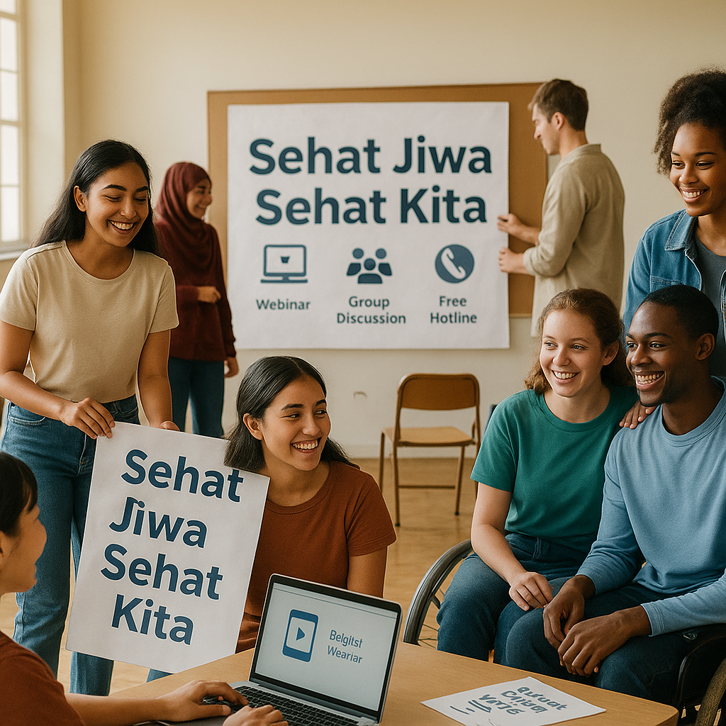 Sehat Jiwa Sehat Kita: Kampanye Kesehatan Mental untuk Remaja