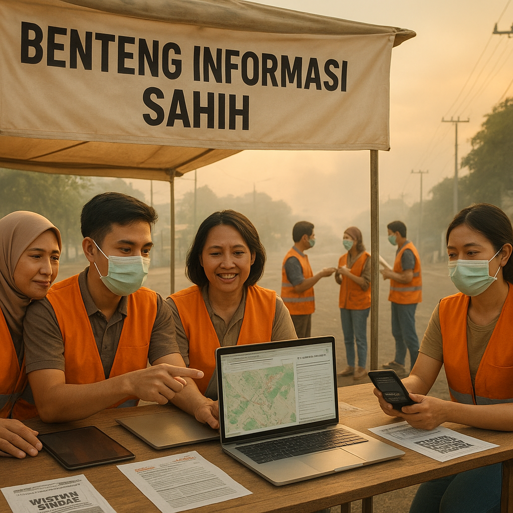 Benteng Informasi Sahih: Kolaborasi Atasi Kabut Asap Lintas Daerah