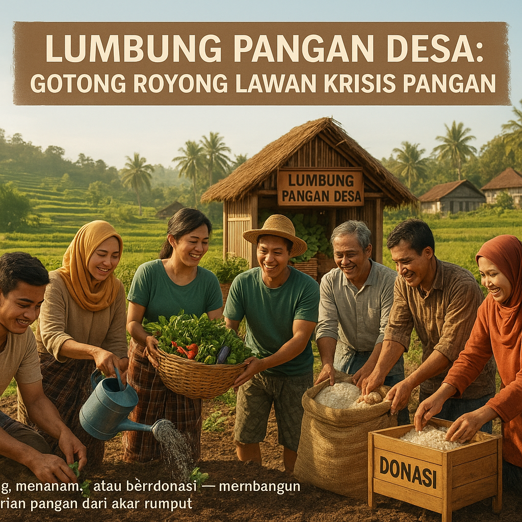 Lumbung Pangan Desa: Gotong Royong Lawan Krisis Pangan