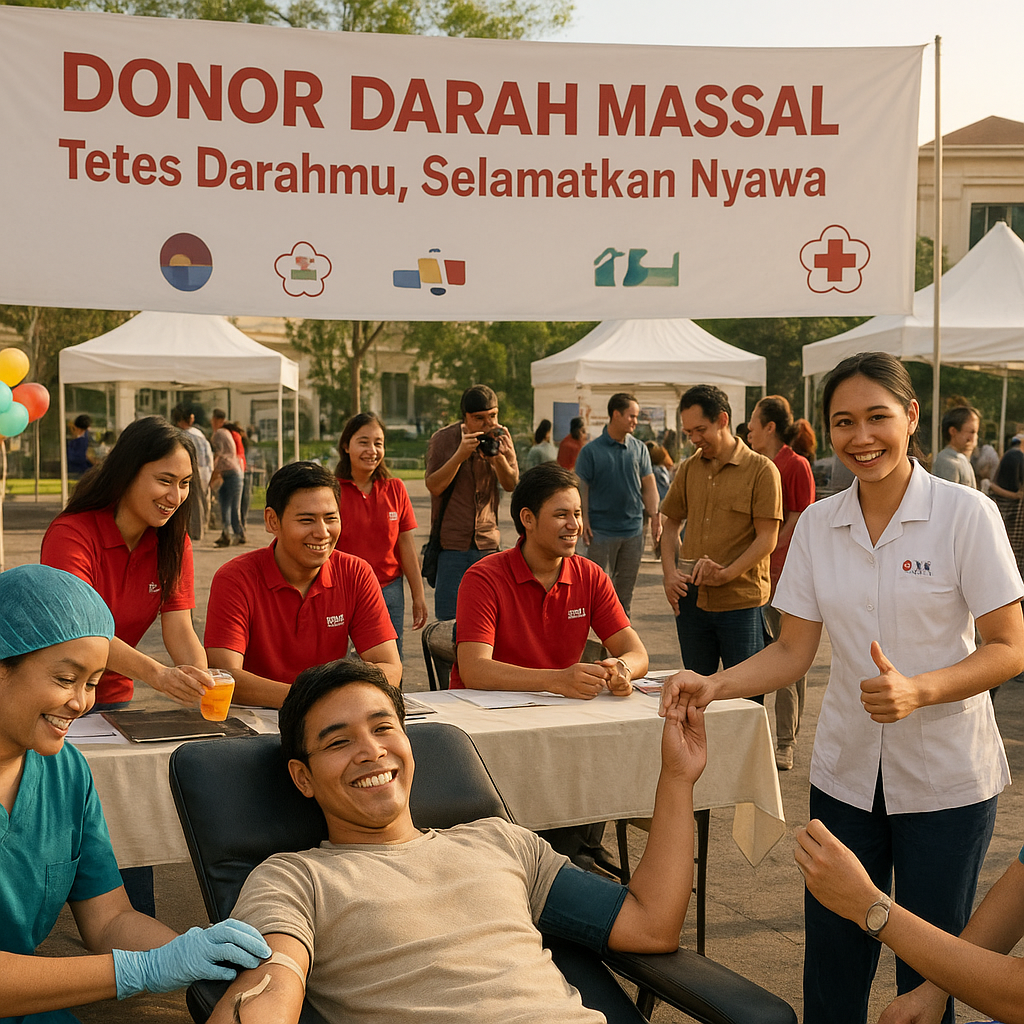 Donor Darah Massal: Tetes Darahmu, Selamatkan Nyawa