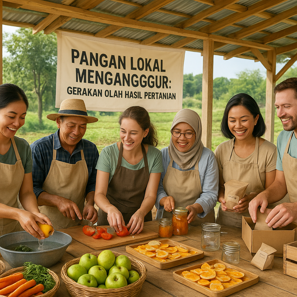 Pangan Lokal Menganggur: Gerakan Olah Hasil Pertanian untuk Cegah Food Waste dan Bantu Petani