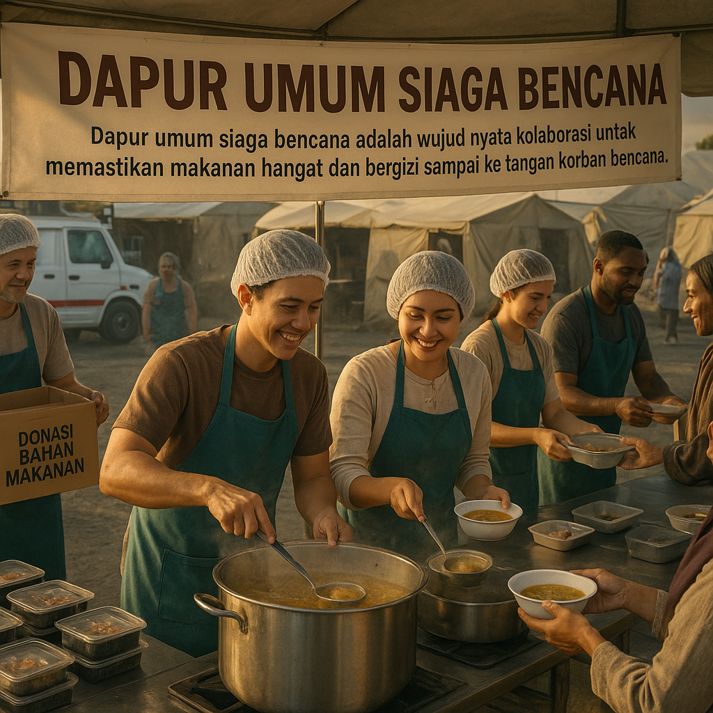 Dapur Umum Siaga Bencana: Siapkan Makanan Hangat untuk Sesama