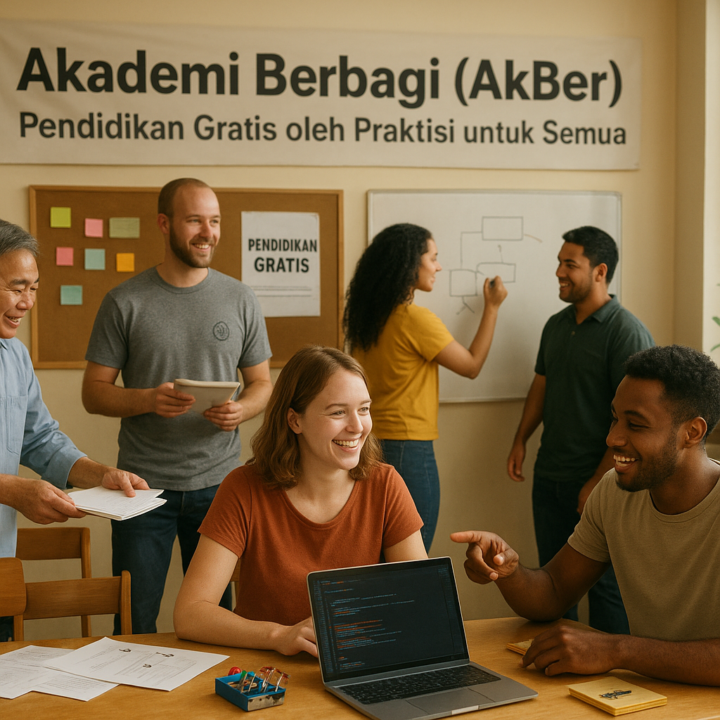Akademi Berbagi (AkBer): Pendidikan Gratis oleh Praktisi untuk Semua