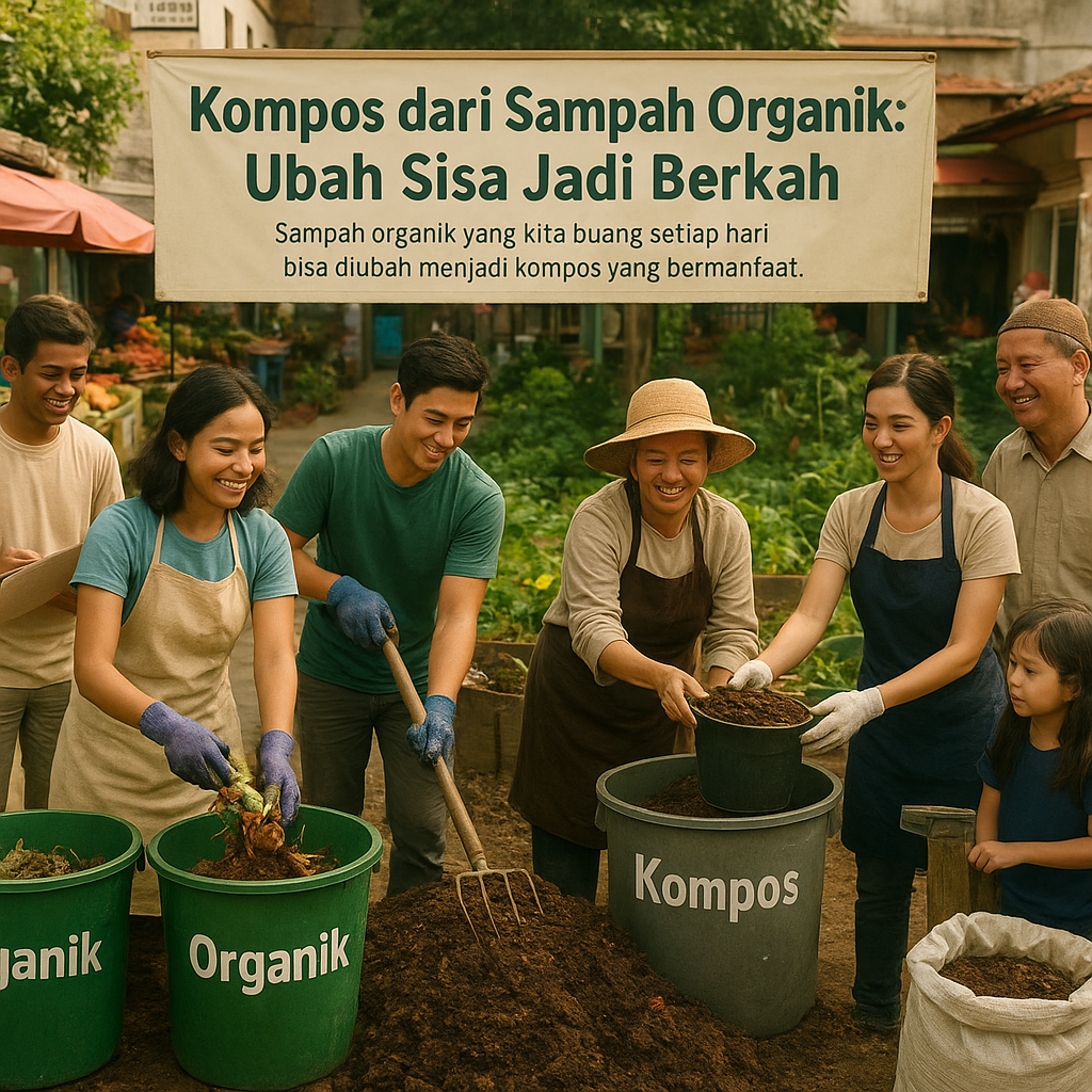 Kompos dari Sampah Organik: Ubah Sisa Jadi Berkah
