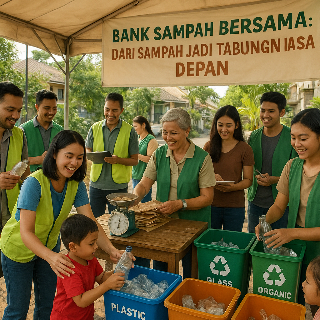 Bank Sampah Bersama: Dari Sampah Jadi Tabungan Masa Depan