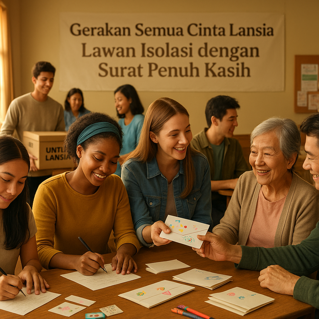 Gerakan Semua Cinta Lansia: Lawan Isolasi dengan Surat Penuh Kasih