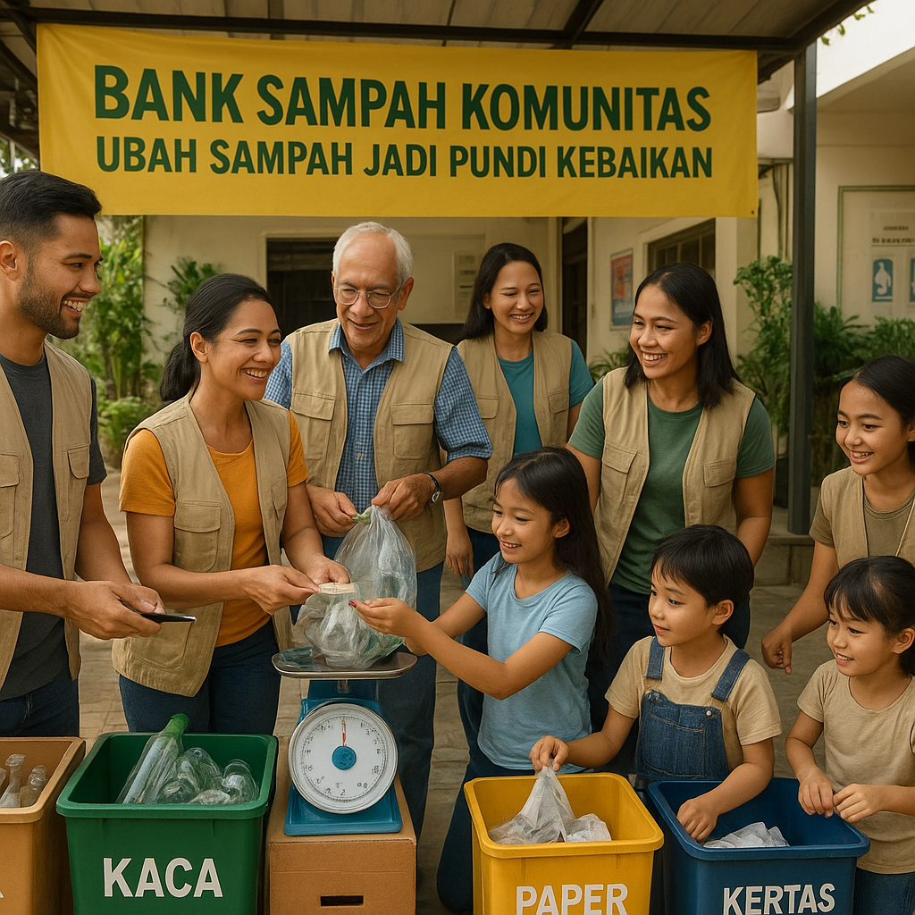 Bank Sampah Komunitas: Ubah Sampah Jadi Pundi Kebaikan