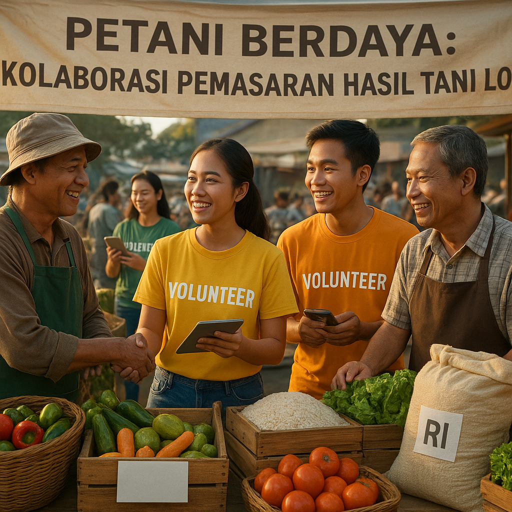 Petani Berdaya: Kolaborasi Pemasaran Hasil Tani Lokal