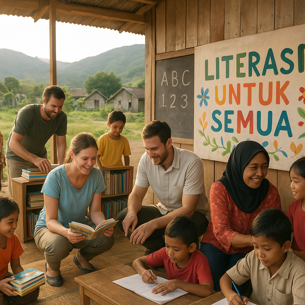 Literasi untuk Semua: Relawan Mengajar di Daerah 3T Mengubah Nasib Anak Bangsa
