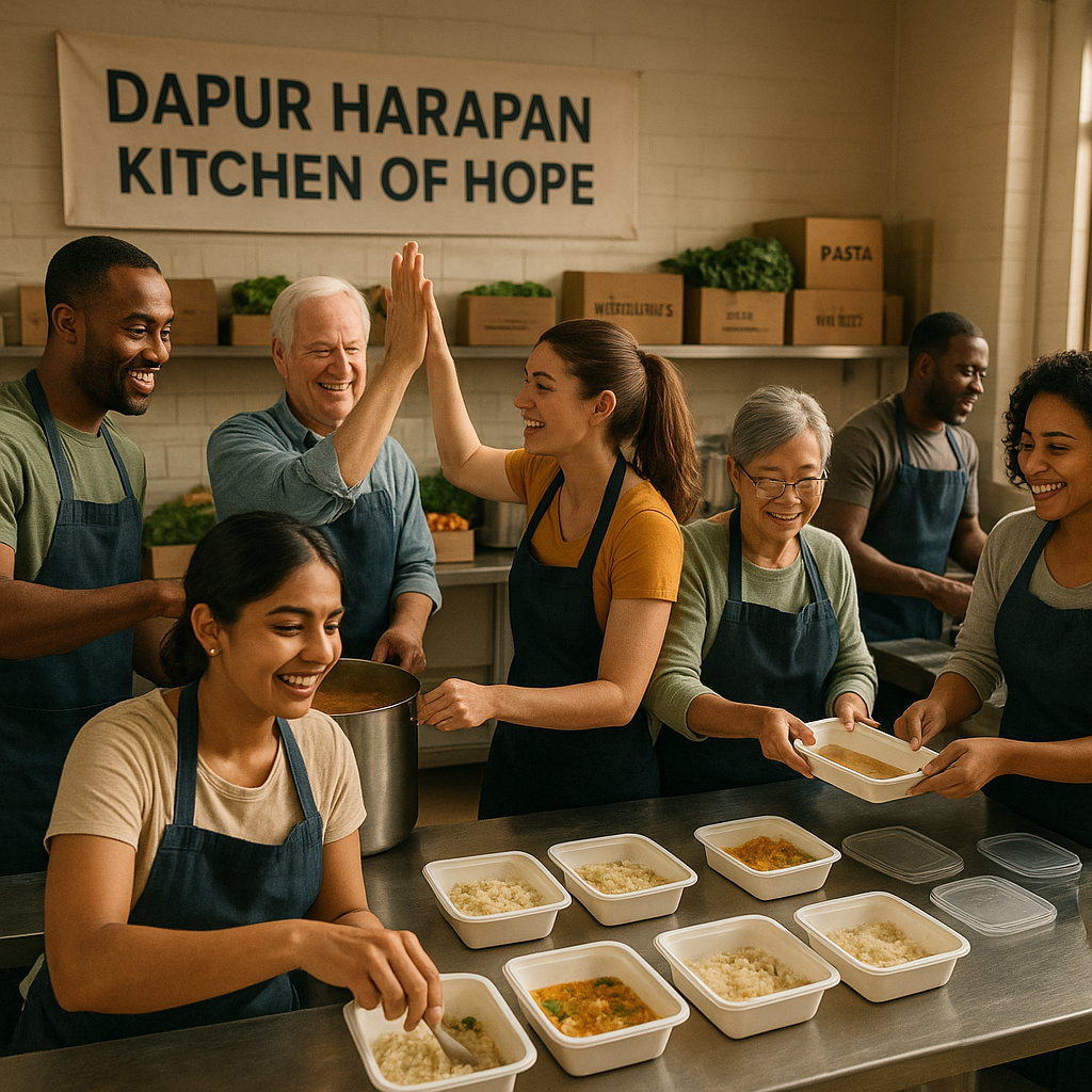 Dari Dapur Umum ke Dapur Harapan: Relawan Lawan Kelaparan Akibat Pandemi & Kemiskinan