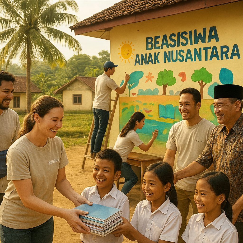 Beasiswa Anak Nusantara: Satu Langkah untuk Putus Rantai Kemiskinan