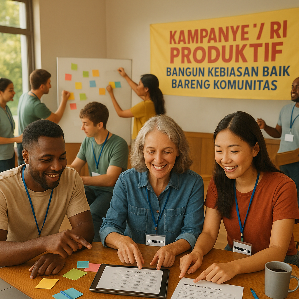 Kampanye 7 Hari Produktif: Bangun Kebiasaan Baik Bareng Komunitas