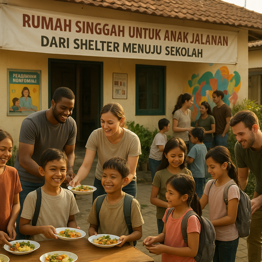 Rumah Singgah untuk Anak Jalanan: Dari Shelter Menuju Sekolah