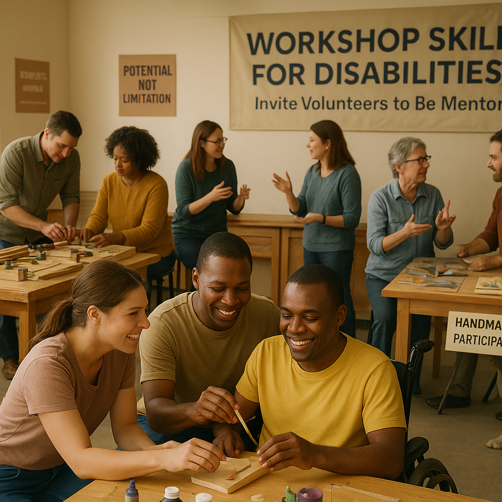 Workshop Keterampilan untuk Disabilitas: Ajak Relawan Menjadi Mentor