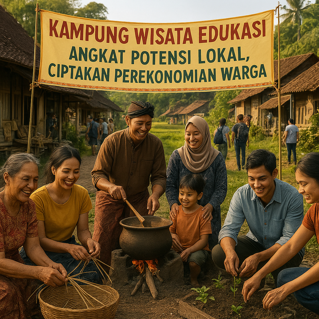Kampung Wisata Edukasi: Angkat Potensi Lokal, Ciptakan Perekonomian Warga