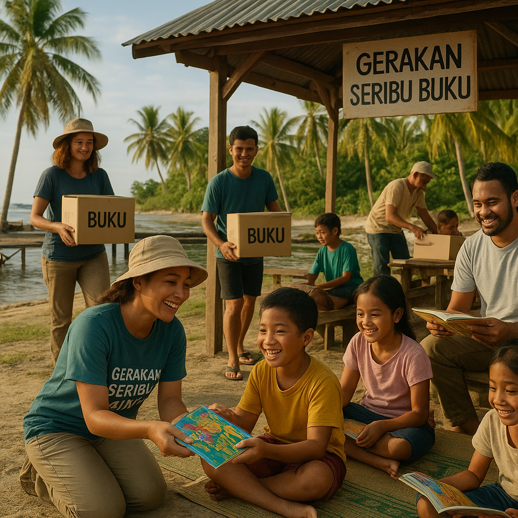 Gerakan Seribu Buku untuk Anak Pulau Terpencil