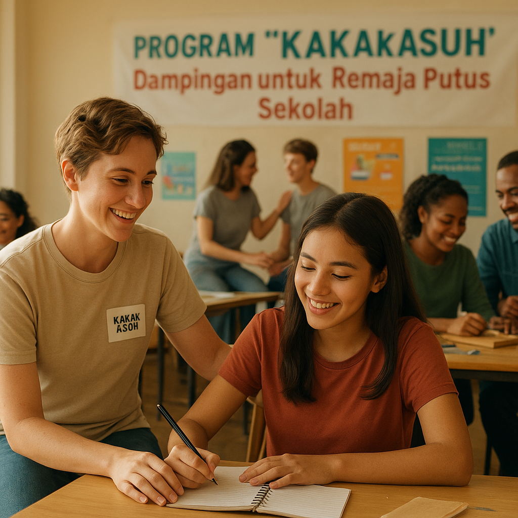 Program 'Kakak Asuh': Dampingan untuk Remaja Putus Sekolah