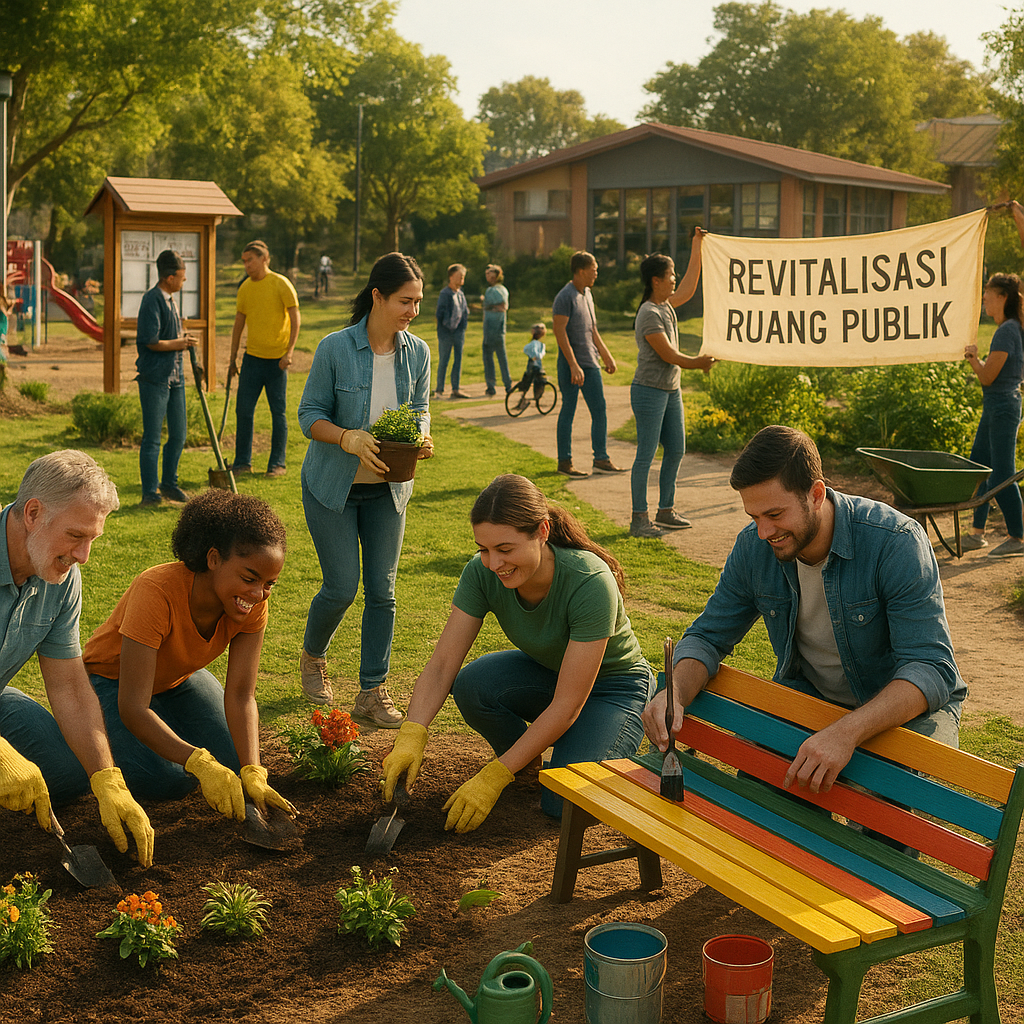 Revitalisasi Ruang Publik: Menghidupkan Lapangan dan Taman Komunitas