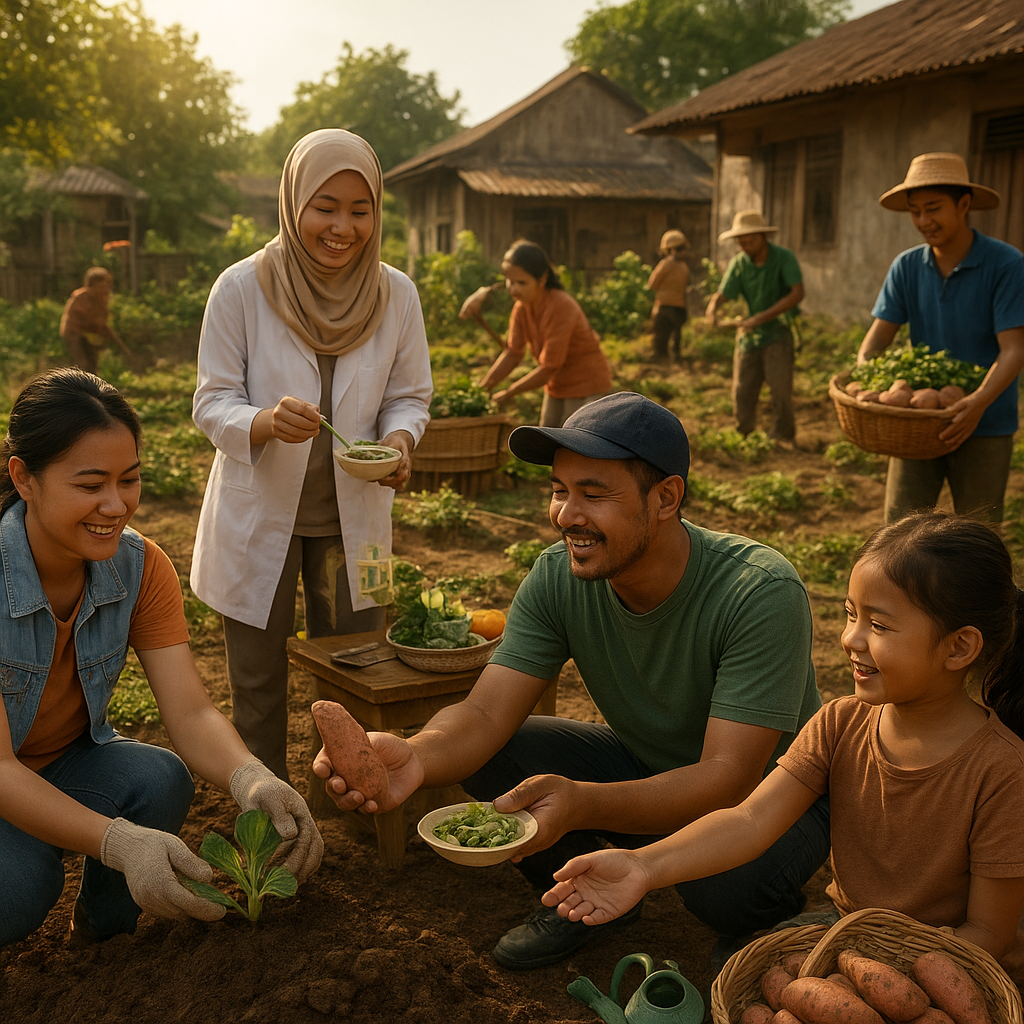 Tantangan Stunting di Daerah Tertinggal: Momentum Kolaborasi untuk Kemandirian Pangan Lokal