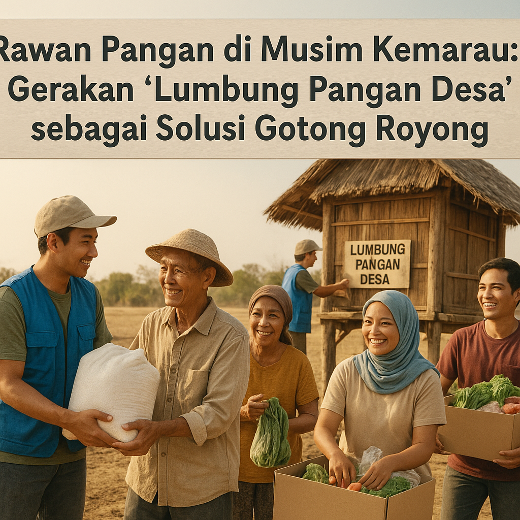 Rawan Pangan di Musim Kemarau: Gerakan 'Lumbung Pangan Desa' sebagai Solusi Gotong Royong