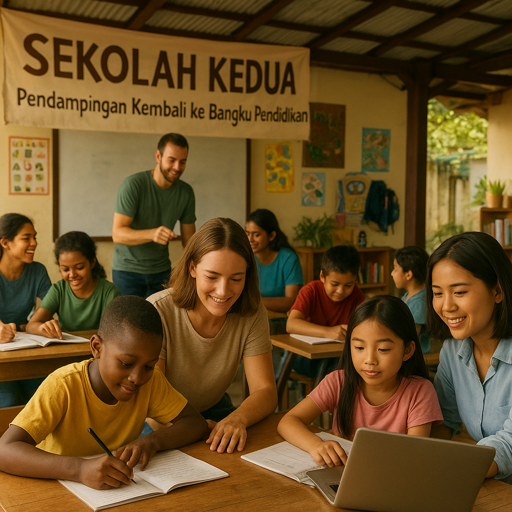 Anak Putus Sekolah: Program 'Sekolah Kedua' dan Pendampingan Kembali ke Bangku Pendidikan