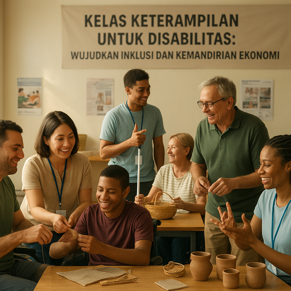 Kelas Keterampilan untuk Disabilitas: Wujudkan Inklusi dan Kemandirian Ekonomi