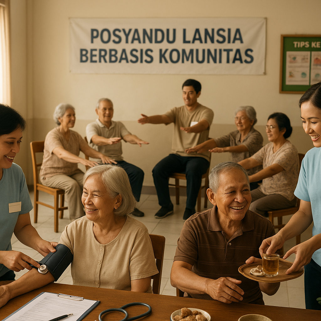 Posyandu Lansia Berbasis Komunitas: Tingkatkan Kesehatan dan Kurangi Loneliness