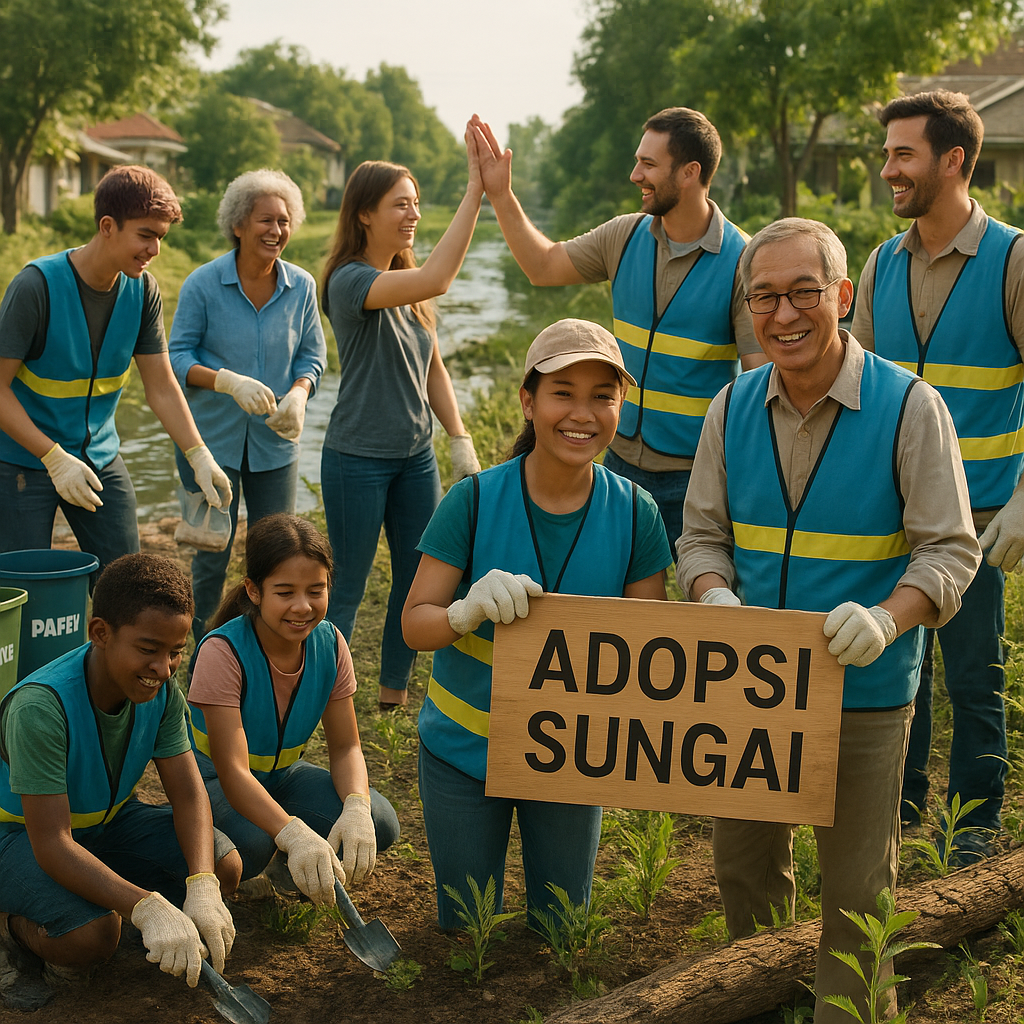 Gerakan 'Adopsi Sungai': Pulihkan Ekosistem dari Tingkat RT