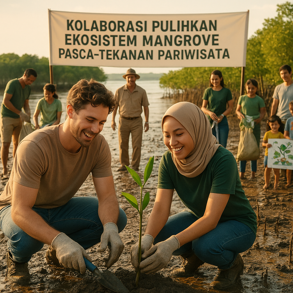 Kolaborasi Pulihkan Ekosistem Mangrove Pasca-Tekanan Pariwisata