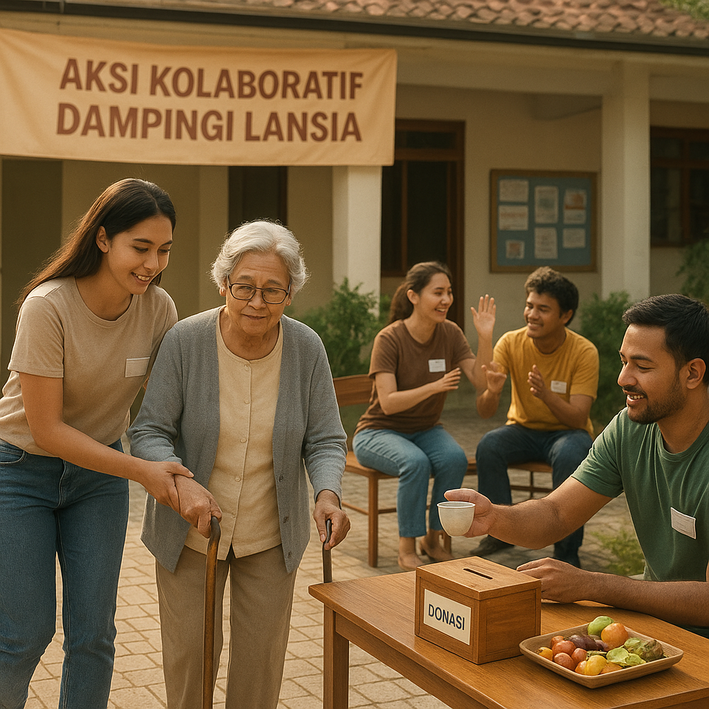 Aksi Kolaboratif Dampingi Lansia Terdampak Pemutusan Hubungan Kerja Keluarga