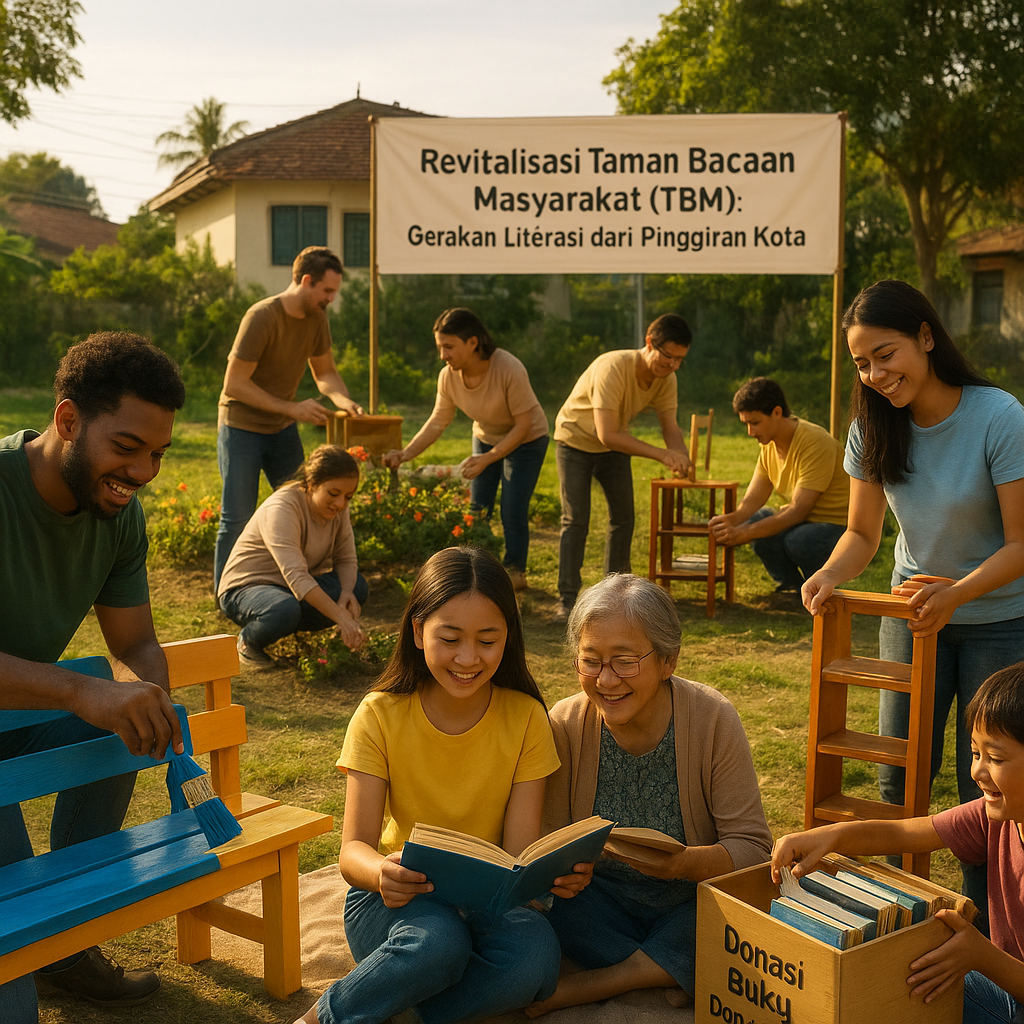 Revitalisasi Taman Bacaan Masyarakat (TBM): Gerakan Literasi dari Pinggiran Kota