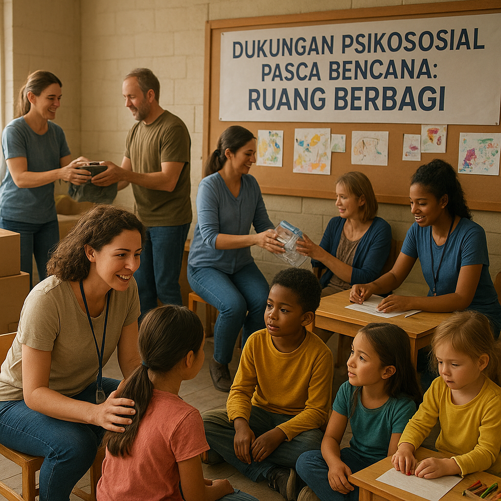 Dukungan Psikososial Pasca Bencana: Membangun 'Ruang Berbagi' untuk Pemulihan Trauma Korban
