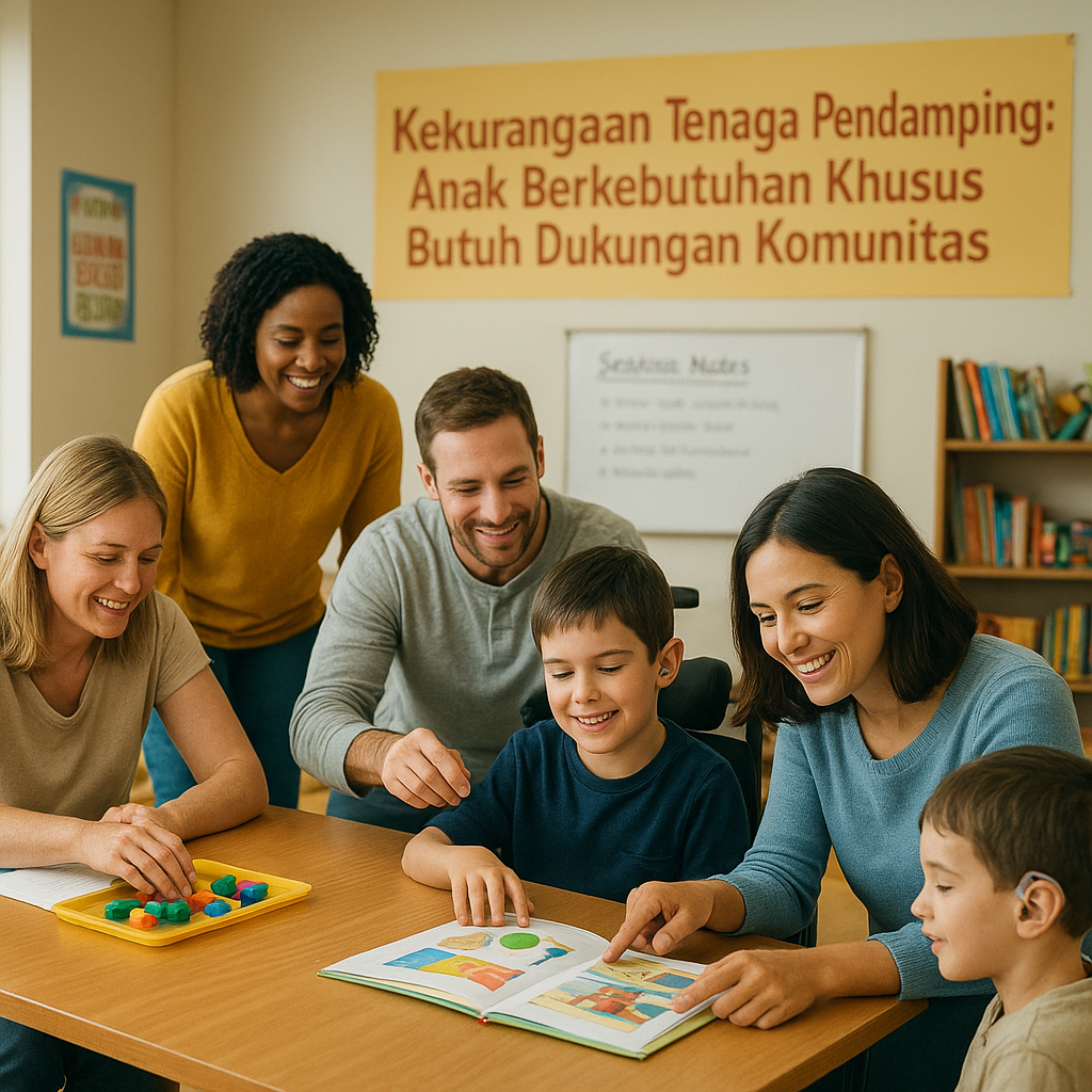 Kekurangan Tenaga Pendamping: Anak Berkebutuhan Khusus Butuh Dukungan Komunitas