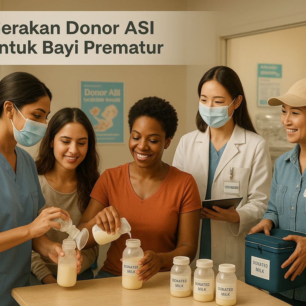 Gerakan 'Donor ASI untuk Bayi Prematur': Kolaborasi Ibu Menyusui dan Tenaga Kesehatan