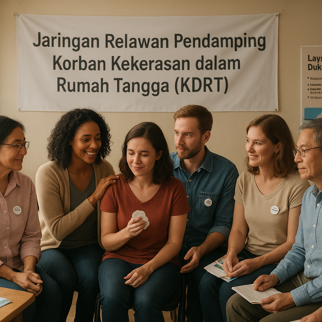Jaringan Relawan Pendamping Korban Kekerasan dalam Rumah Tangga (KDRT)