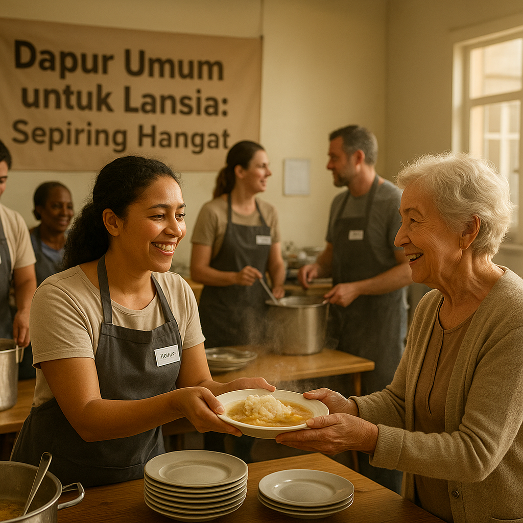 Dapur Umum untuk Lansia: Wujudkan Kepedulian dengan Sepiring Hangat