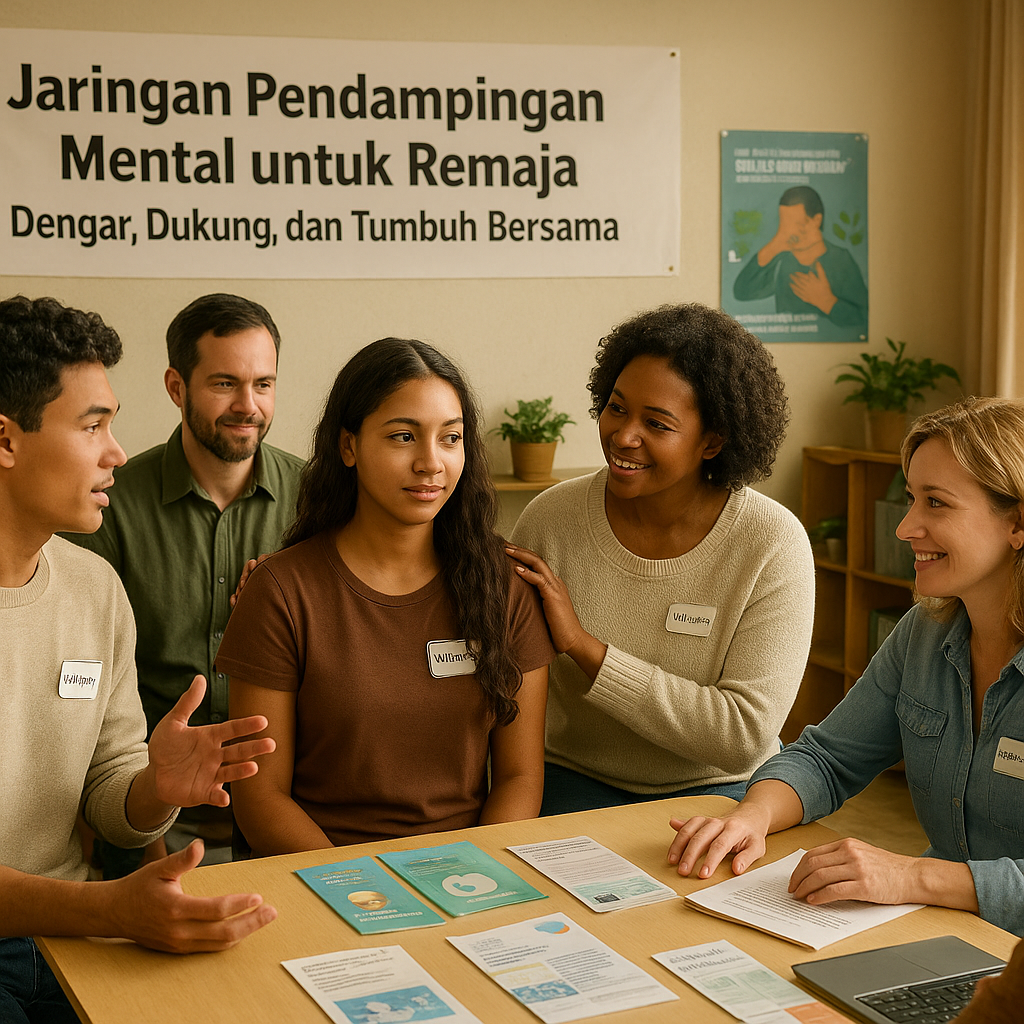 Jaringan Pendampingan Mental untuk Remaja: Dengar, Dukung, dan Tumbuh Bersama