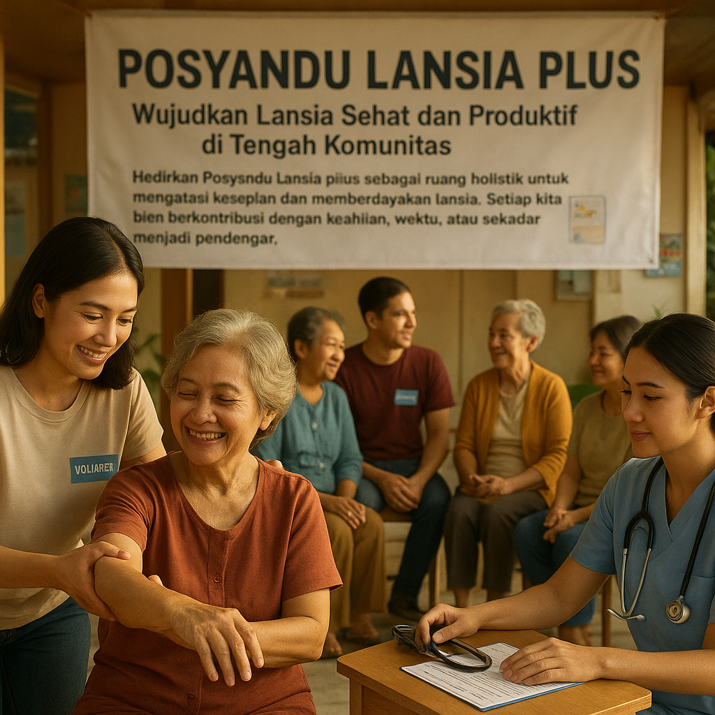 Posyandu Lansia Plus: Wujudkan Lansia Sehat dan Produktif di Tengah Komunitas