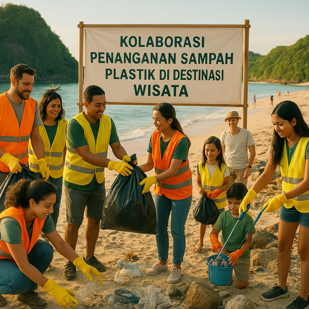 Kolaborasi Penanganan Sampah Plastik di Destinasi Wisata