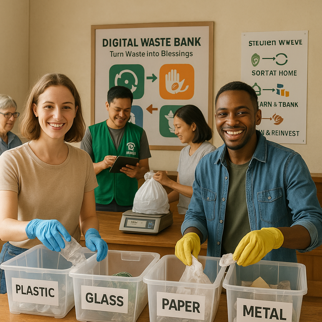 Bank Sampah Digital: Ubah Sampah Jadi Berkah dengan Teknologi dan Koperasi